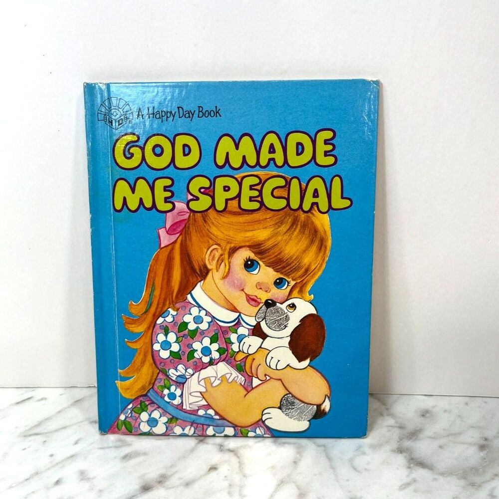 God Made Me Special Childrens Book Vintage A Happy Day Book